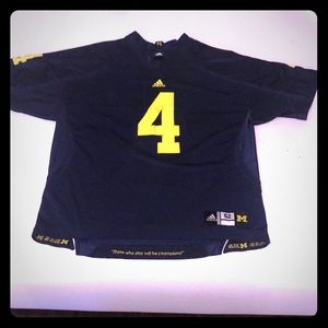 Authentic Adidas Univ of Michigan size 52 XL